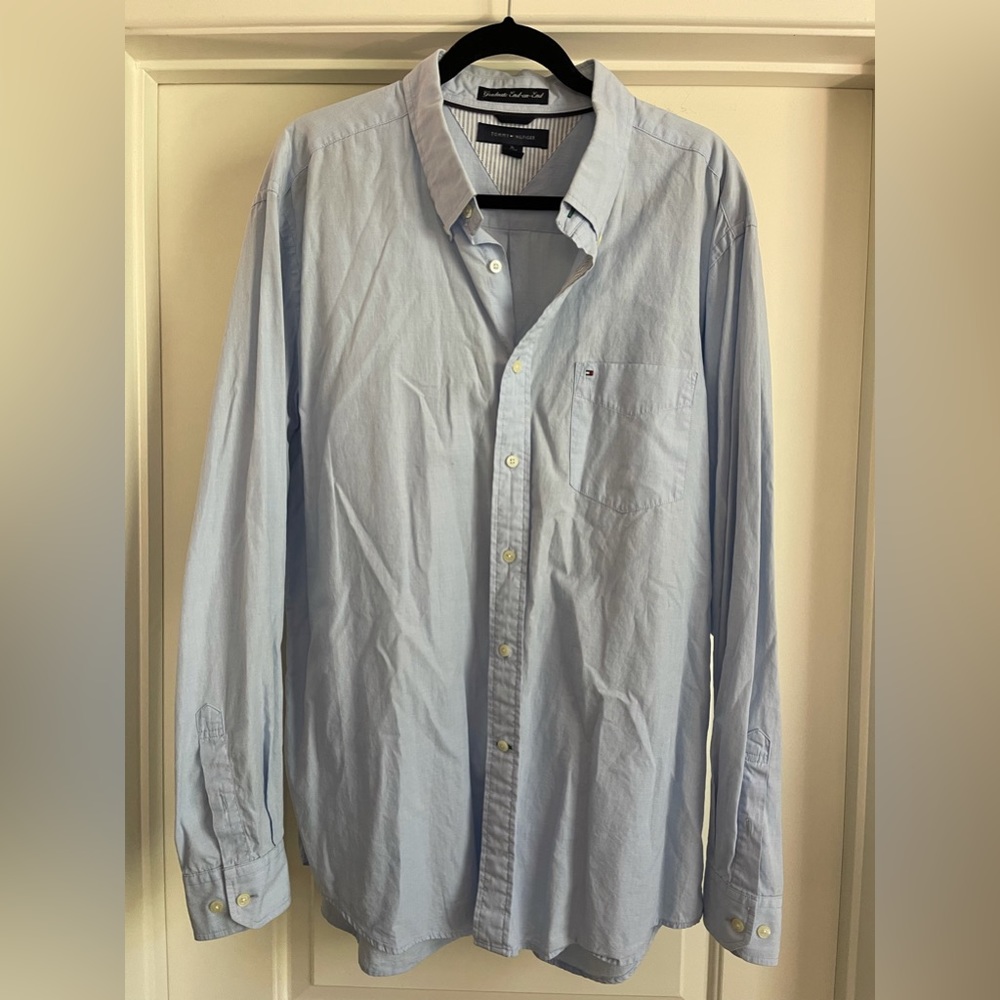 Tommy Hilfiger Graduate End-on-End Button-Down Shirt